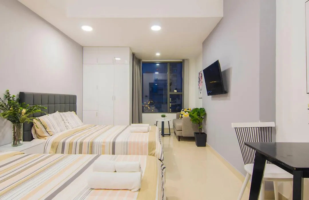 Min' Apartment - Rivergate Residence Downtown Bui Vien - Free Pool-1